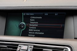 BMW 740d display image