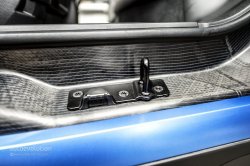 BMW i3 door latch on cfrp sturcture