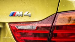 BMW M4 badge