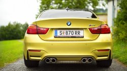 BMW M4 rear fascia