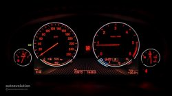 2015 BMW X3 dashboard illumination - night