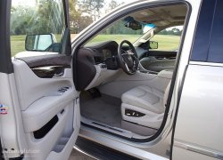 2015 Cadillac Escalade driver's door open