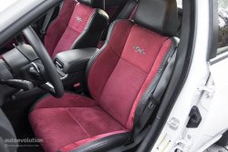 2015 Dodge Charger R/T red driver's seat