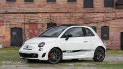 2015 Fiat 500C Abarth side view