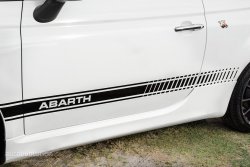2015 Fiat 500C Abarth door livery
