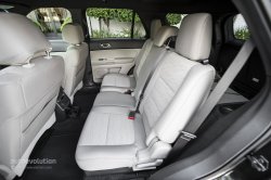 2014 FORD Explorer second row seat space