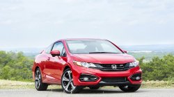 2015 Honda Civic Si Coupe front three quarters view
