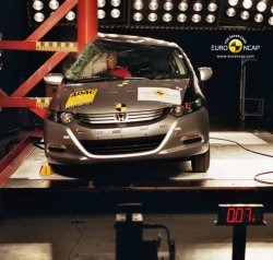 2010 Honda Insight in Euro NCAP crashtest