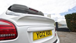 KAHN Porsche Cayenne tailgate spoiler