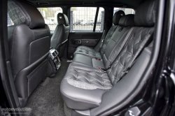 KAHN Range Rover Harris Tweed Edition rear seats