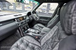 Harris Tweed on KAHN Range Rover seats