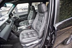 KAHN Range Rover Harris Tweed Edition seats