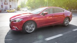 2016 Mazda6 front three-quarter view
