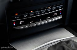 Mercedes Benz E 350 CDI Coupe Thermotronic control panel