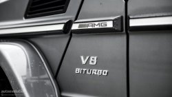MERCEDES-BENZ G63 AMG V8 Biturbo badge