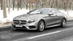 2015 MERCEDES-BENZ S500 4Matic Coupe winter driving