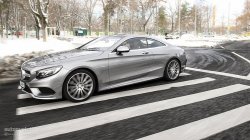 2015 MERCEDES-BENZ S-Class Coupe city driving