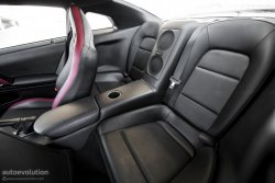 NISSAN GT-R interior - rear seats
