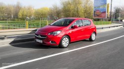 2015 Opel Corsa driven in the city