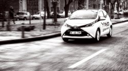2015 Toyota Aygo X-Wave in the city