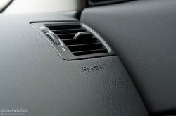 Volvo C30 passenger airbag badge