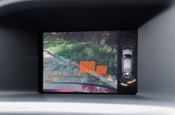 Volvo S60 rear camera view